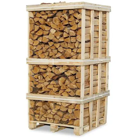 Brennholz – Eichenholzscheite 30 cm, 1 Palette = 3 Raummeter