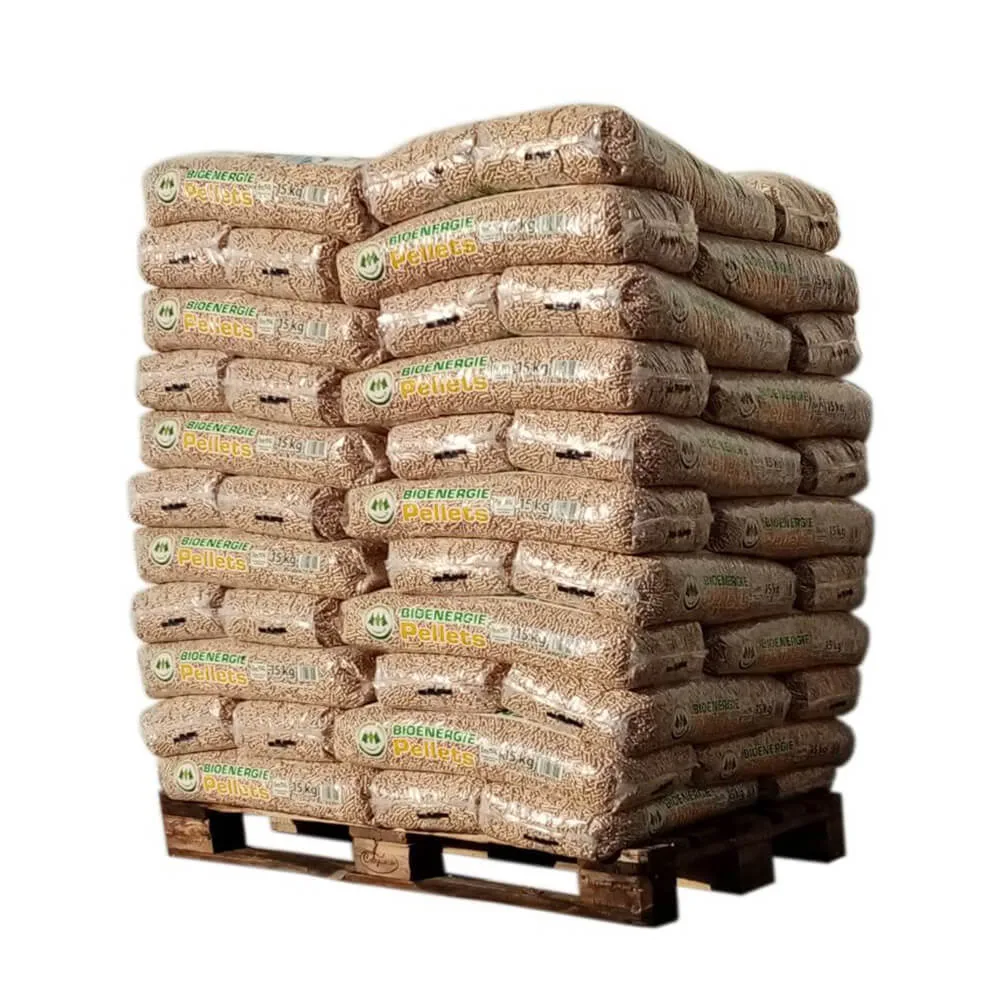 Bio Energie Pellets – Palette mit 66 Säcken à 15 kg